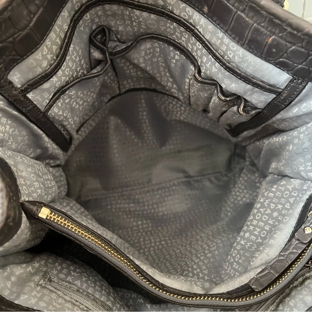Kate Spade Vanston Croc Embossed Jackson Work Tote/Purse